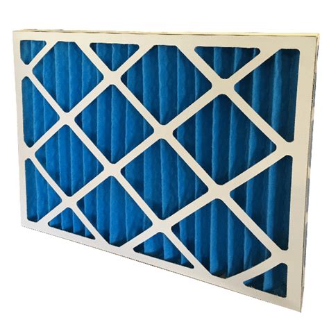 eu4 pleated air filter housed in a metal frame|V Pleated Panel Air Filter G4 to EN779 .